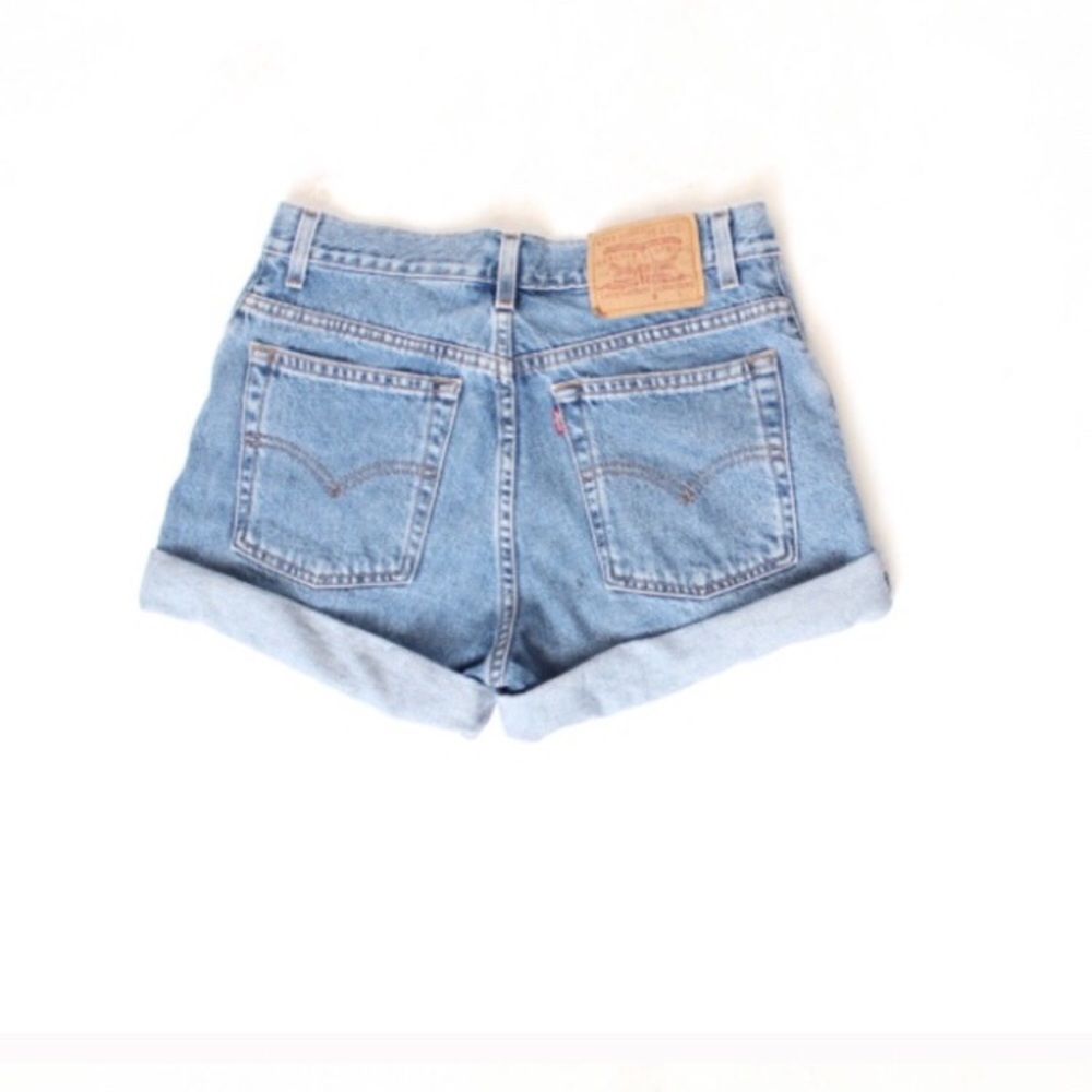 Vintage High Waisted Levi Shorts